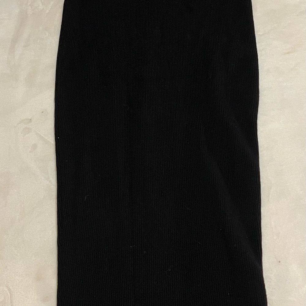 House of Harlow 1960 Black Pencil Sweater Knit Skirt